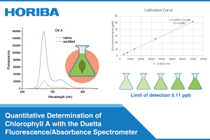 Schematic of chlorophyll determination