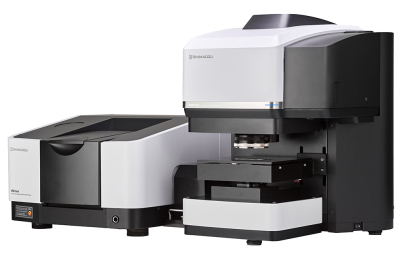 AIMsight infrared microscope – connected to an IRXross Fourier-transform infrared (FTIR) spectrophotometer