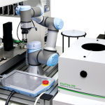 The remote interface added in a recent system software update allows interfacing the time-resolved fluorescence spectrometer FluoTime 300 with accessories such as the Biomek NXP liquid handling automation workstation from Beckman-Coulter.